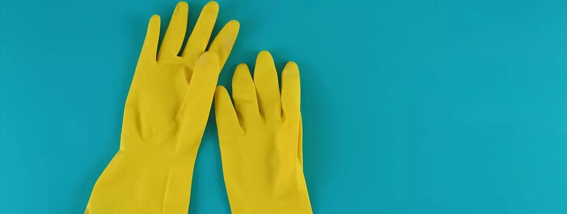 Gants de ménage en caoutchouc