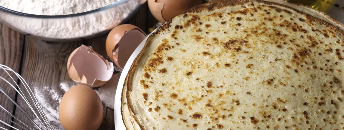 Faire des crêpes pour la chandeleur