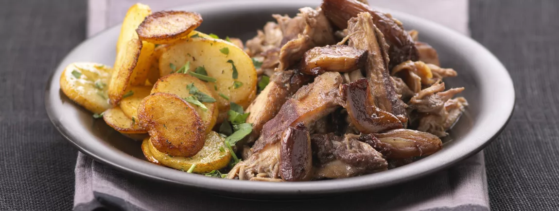 Effilochade de lièvre en sauce avec Knorr®