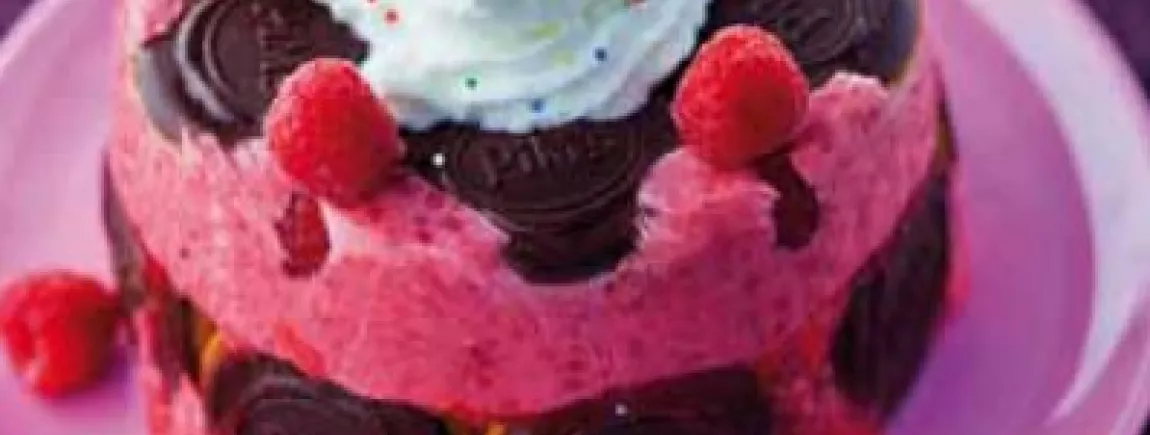 Charlotte choco-framboises PiM's Charlotte choco-framboises PiM's