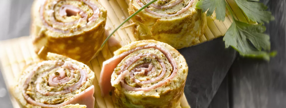 Makis d’omelette aux fines herbes avec Knorr®