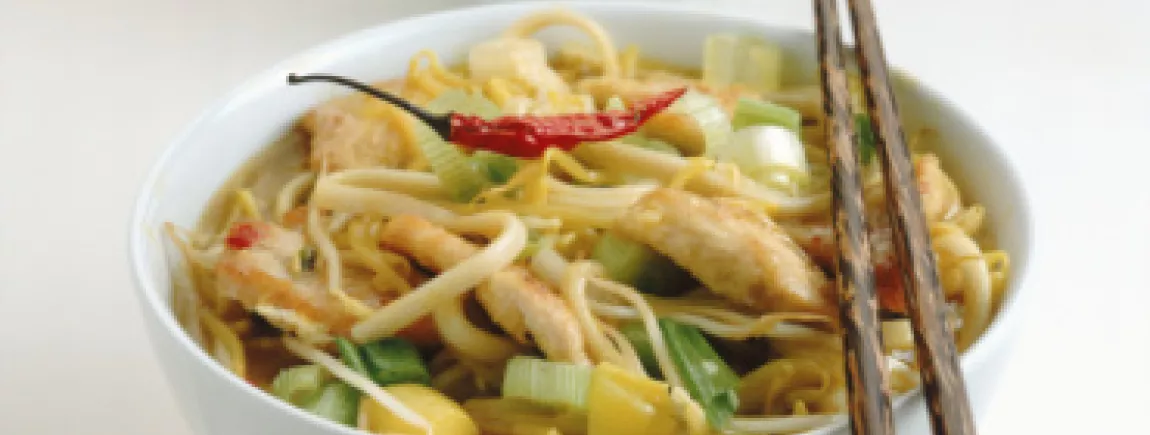 Wok de dinde au curry avec Planta Fin® Wok de dinde au curry avec Planta Fin®