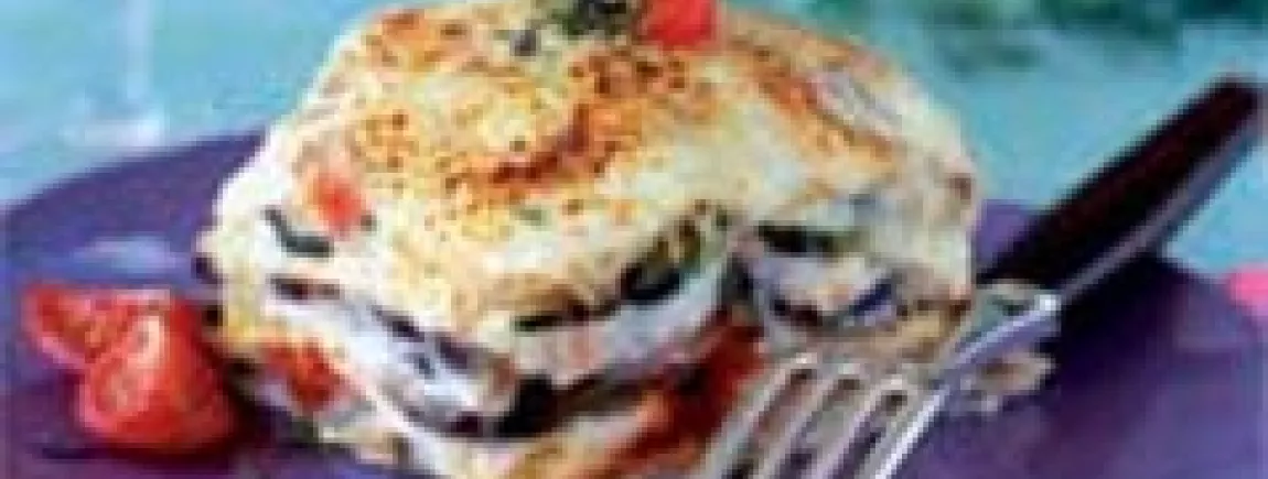 Lasagnes de boeuf et d'aubergines à la tomate avec Knorr®