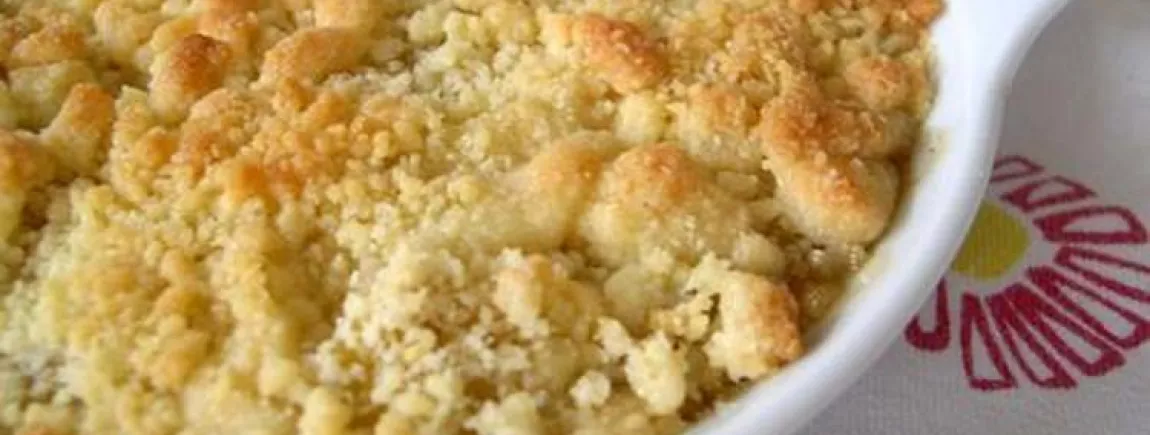 Crumble aux pommes Crumble aux pommes