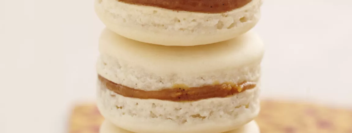 Macarons caramel au beurre salé